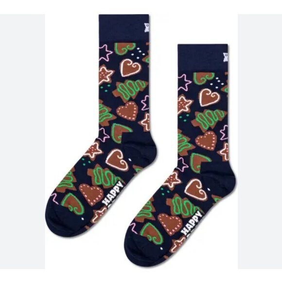 Happy Socks "Gingerbread Cookies" Socks - Picture 1 of 3